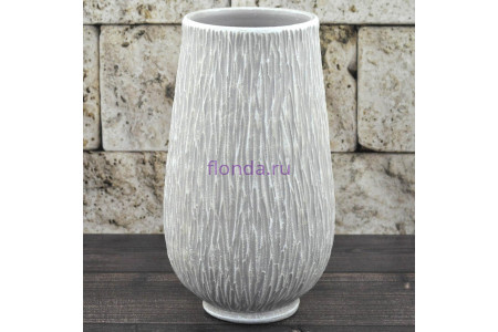 Ваза для цветов керамическая Кориди капучино ваза конус h25см , 76-112